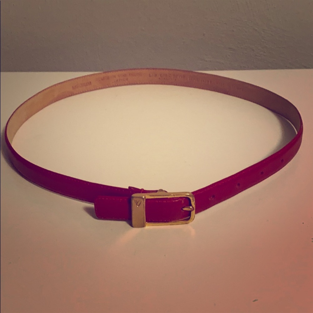Liz Claiborne Red Belt